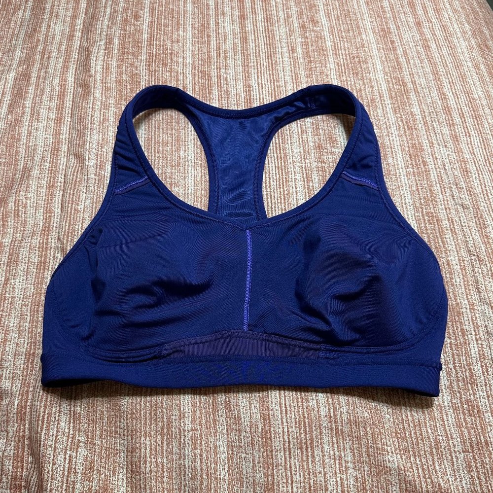 ATHLETA Women's Ultimate Bra D-DD+ Navy Blue Size 36B